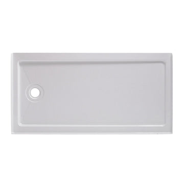 60" x 32" Shower Base Left Drain