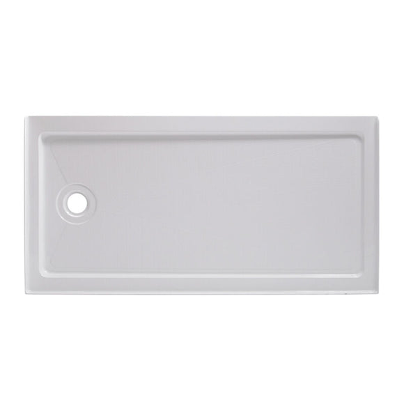 60" x 32" Shower Base Left Drain