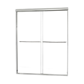 46" X 69" FRAMELESS SLIDING SHOWER DOOR - 0