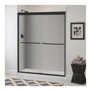 Minimalist 44" to 48"W x 72"H Frameless Sliding Shower Door 1/4" Clear Glass-1