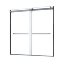 59" X 63" FRAMELESS DOUBLE ROLLER TUB DOOR-3