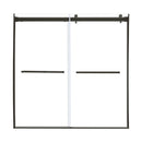 59" X 63" FRAMELESS DOUBLE ROLLER TUB DOOR-4