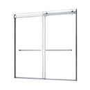 59" X 63" FRAMELESS DOUBLE ROLLER TUB DOOR-2