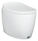Ellonia White Auto Flush Elongated Intelligent Toilet w/Slow Close Heated Seat-1