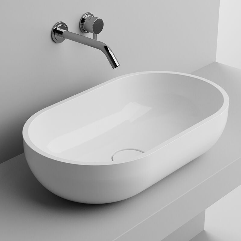 Modern Oval Above the Counter Sink