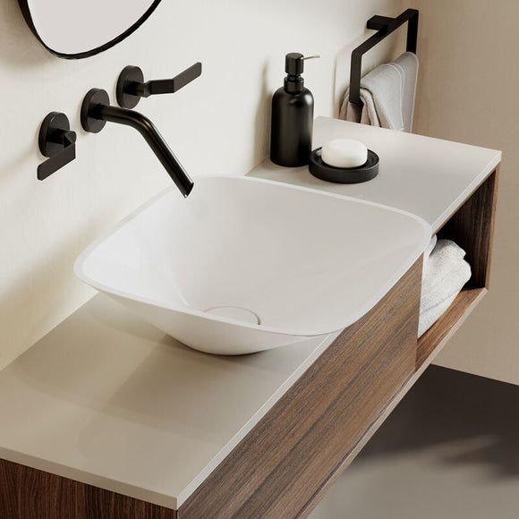 Modern Square Above the Counter Sink