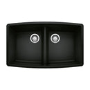 33 X 20" Double Bowl 50/50 Undermount-1