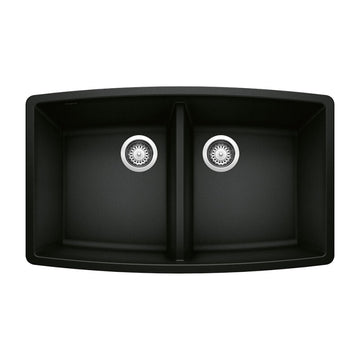 33 X 20" Double Bowl 50/50 Undermount