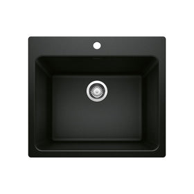 25 X 22" Single Bowl Dual Mount Laundry Sink