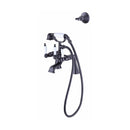 Elegant Wall or Deck Mount Tub Filler Trim Kit with Handshower-5