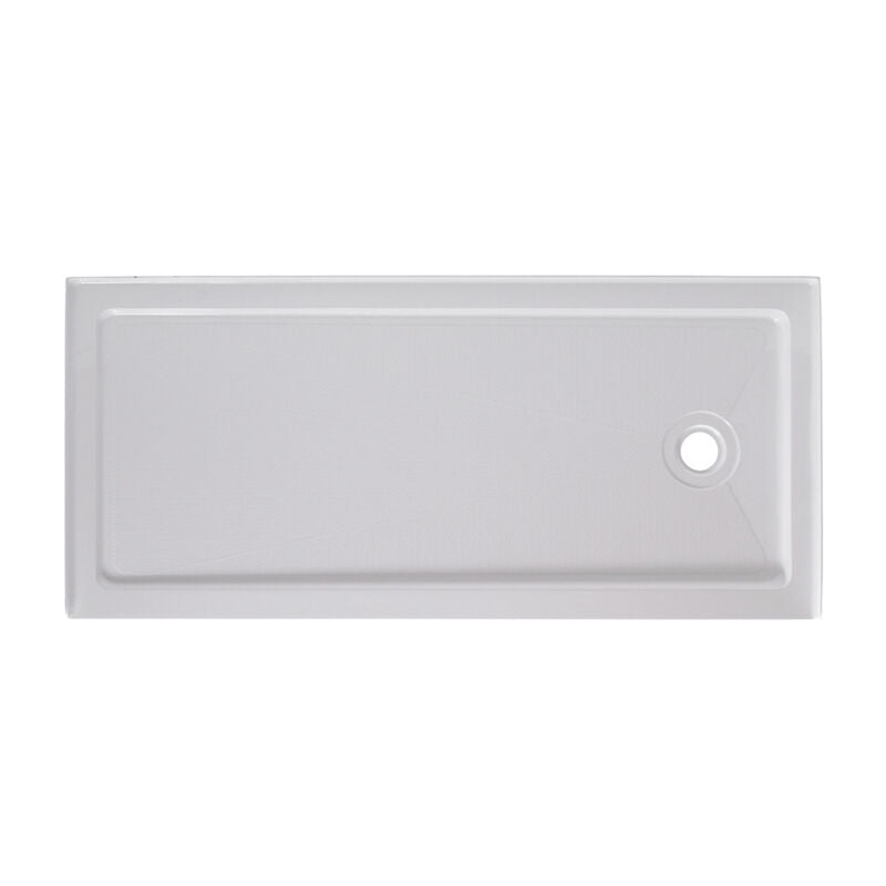 60" x 36" Shower Base Right Drain