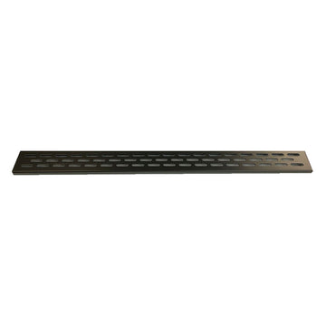60" Offset Oval Pattern Linear Drain Grate - 0
