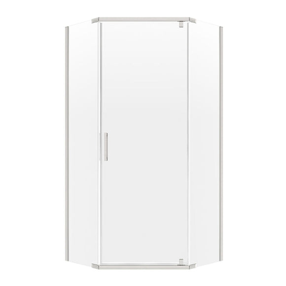 Minimalist Frameless Neo-Angle Shower Door