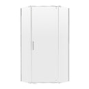 Minimalist Frameless Neo-Angle Shower Door-2