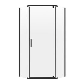 Minimalist Frameless Neo-Angle Shower Door