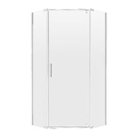 Minimalist Frameless Neo-Angle Shower Door