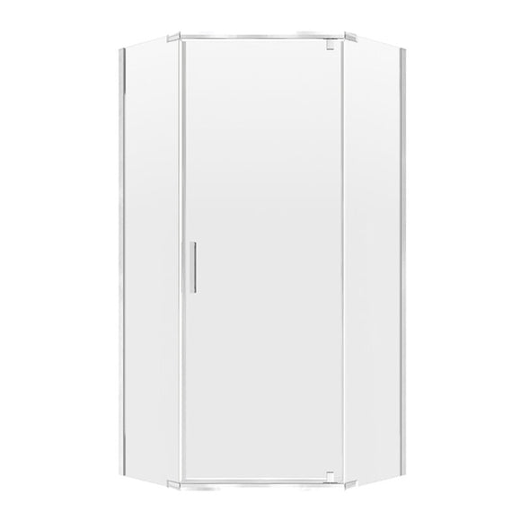 Minimalist Frameless Neo-Angle Shower Door