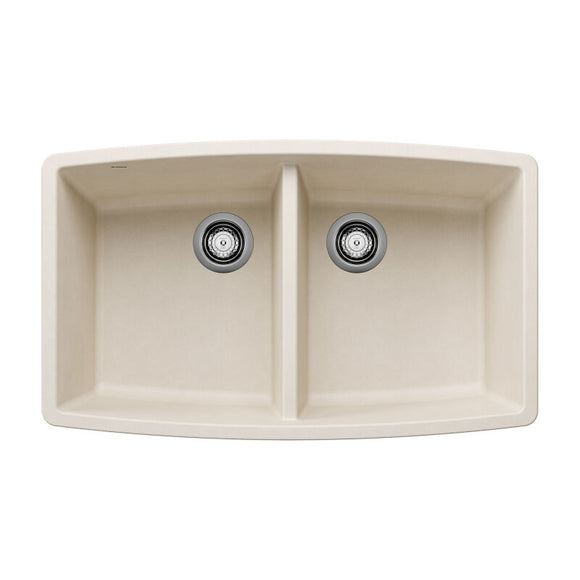 33 X 20" Double Bowl 50/50 Undermount