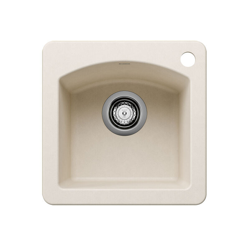 15 X 15" Single Bowl Dual Mount Bar Sink