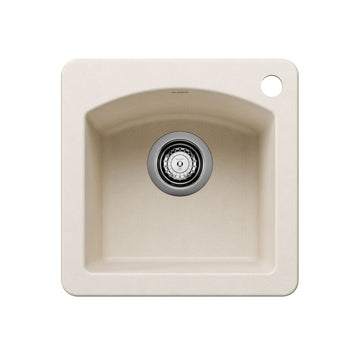 15 X 15" Single Bowl Dual Mount Bar Sink - 0