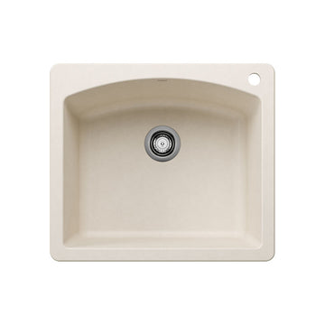 25 X 22" Single Bowl Dual Mount - 0