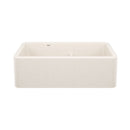 33 X 19" Double Bowl 60/40 Offset Low Divide Apron Front-2