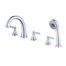 Francisca WaterSense Roman Tub & Handshower Trim (Kit)-1