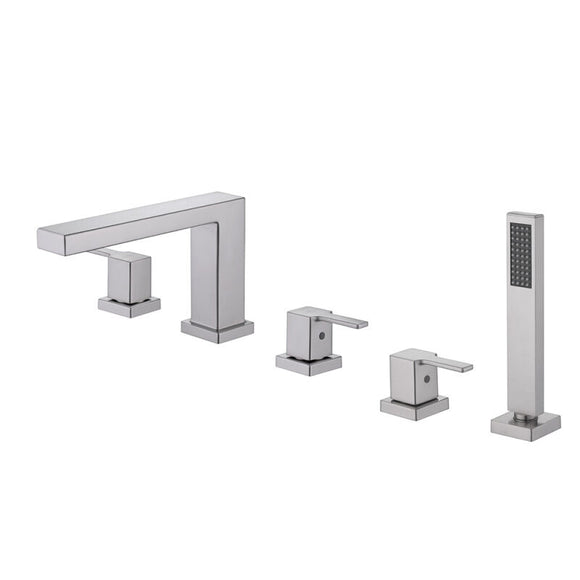 Strallo WaterSense Roman Tub & Handshower (Kit)