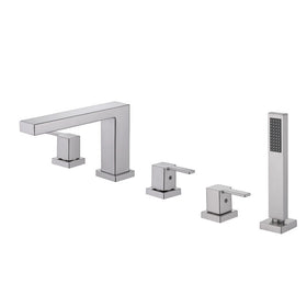 Strallo WaterSense Roman Tub & Handshower (Kit)