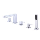 Strallo WaterSense Roman Tub & Handshower (Kit)-3