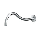 14" 'S' Style Shower Arm & Flange-1