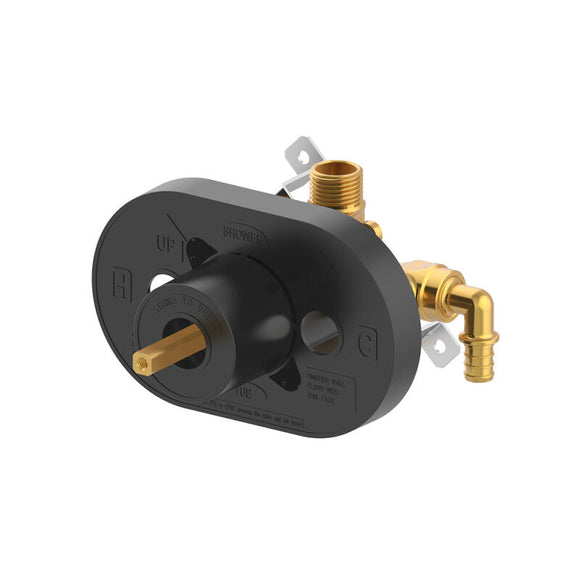 OmniVersa® Tub & Shower Rough-In Valve with PEX Connections & Vertical Inlets