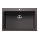 33" X 22" Single Bowl Dual Mount-1