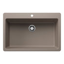 33" X 22" Single Bowl Dual Mount-7