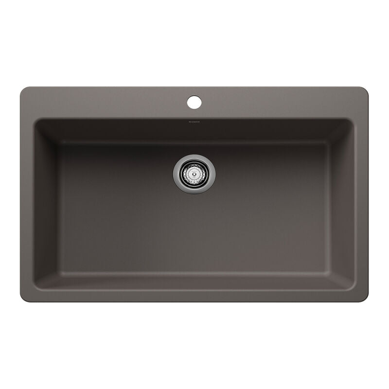 33" X 22" Single Bowl Dual Mount - 0