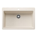 33" X 22" Single Bowl Dual Mount-8