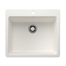 25" X 22" Single Bowl Dual Mount-6