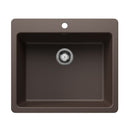 25" X 22" Single Bowl Dual Mount-8