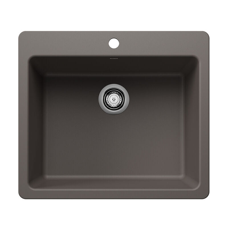 25" X 22" Single Bowl Dual Mount - 0