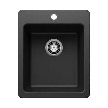 16-3/4" X 20-1/2" Single Bowl Dual Mount Bar Sink - 0