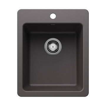 16-3/4" X 20-1/2" Single Bowl Dual Mount Bar Sink - 0