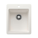 16-3/4" X 20-1/2" Single Bowl Dual Mount Bar Sink-4