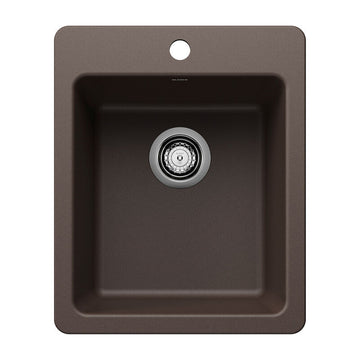 16-3/4" X 20-1/2" Single Bowl Dual Mount Bar Sink - 0