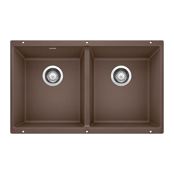 29-3/4" X 18-1/8" Double Bowl 50/50 Undermount