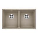 29-3/4" X 18-1/8" Double Bowl 50/50 Undermount-6