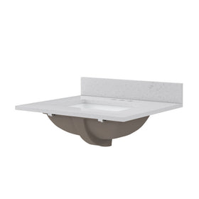 25" x 22" Quartz Vanity Top - 0