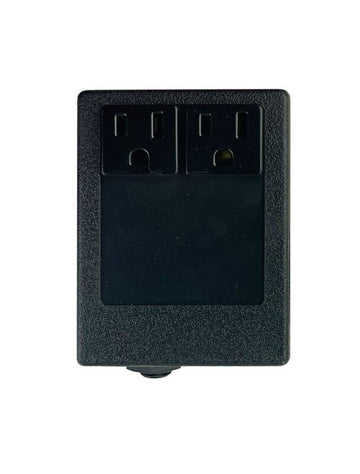 Double Outlet Air Switch Controller Less Trim