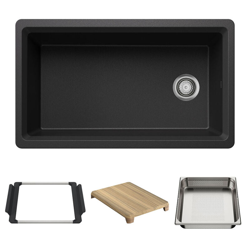 33" X 19-1/2" Undermount WorkStation Sink