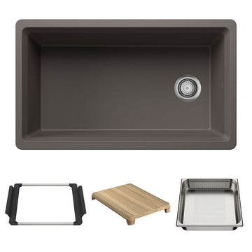 33" X 19-1/2" Undermount WorkStation Sink