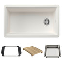 33" X 19-1/2" Undermount WorkStation Sink-5